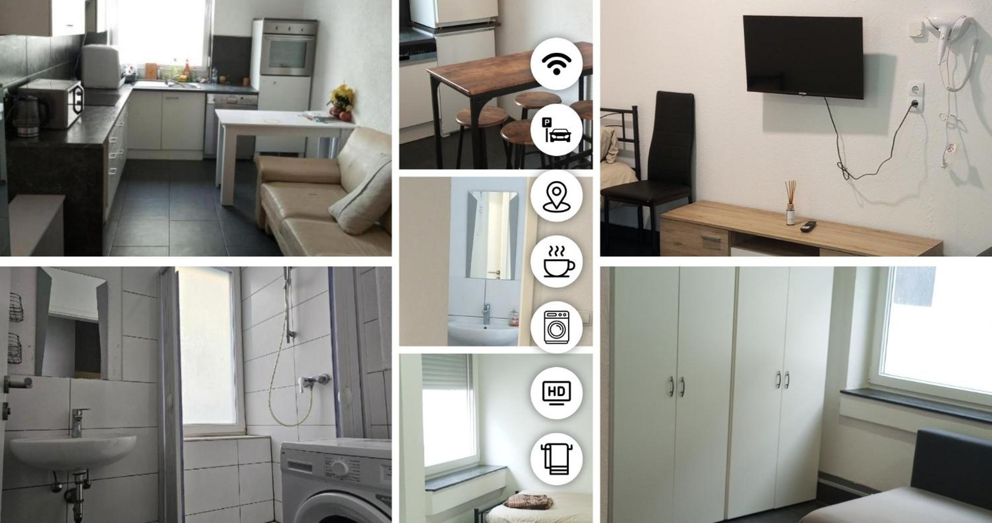 Gemuetliches Lisa Zimmer Mit Gemeinschaftskueche Heilbronn Zentrum エクステリア 写真